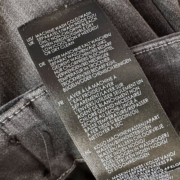 Liverpool Los Angeles The Skinny Distressed Gray Pull On Jeans Jeggings 8P - Picture 10 of 10